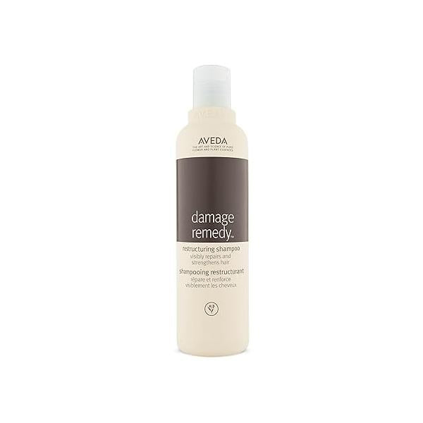 Aveda Damage Remedy Restructuring Shampoo for Damaged Hair | Repairs and Strengthens with Quinoa Protein, 8.5 Fl Oz