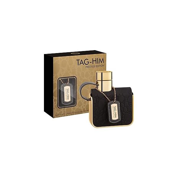 Armaf Tag Him Prestige for Men Eau de Toilette Spray, 3.4 Ounce