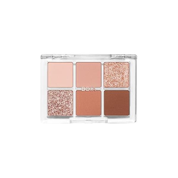 BBIA Ready To Wear Eye Palette - Ultimate Eyeshadow Blendable & Buildable Shade Soft Texture Shimmer Finish Gorgeous Pearls Daily Shadow Colors Vegan Korean Makeup (01 NUDE BLUSH)