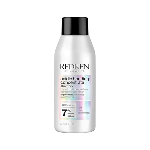 Redken Acidic Bonding Concentrate Shampoo For Damaged Hair Repair - Strengthens and Repairs Weak Brittle Hair, Sulfate-Free, With Citric Acid