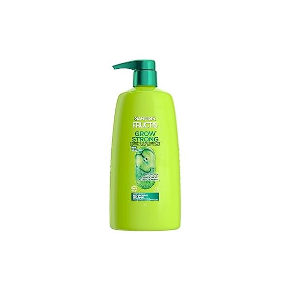 Garnier Fructis Grow Strong Conditioner, 33.8 Fl Oz, 1 Count (Packaging May Vary)