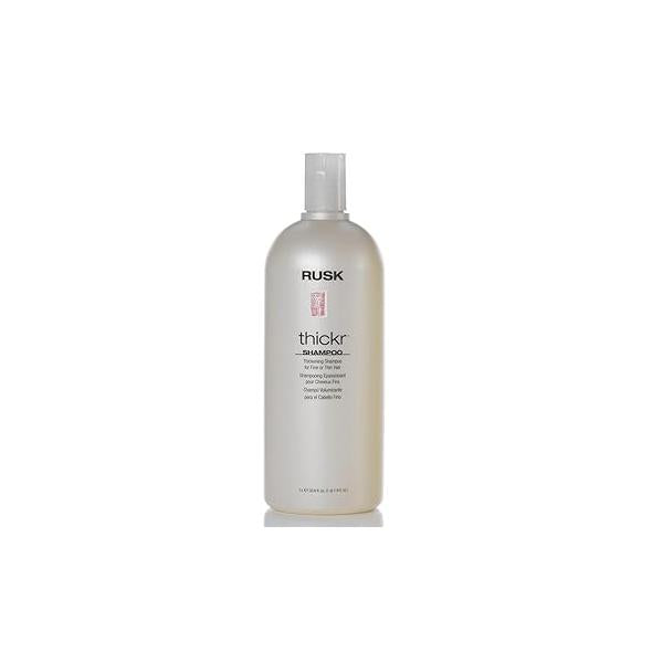 RUSK Designer Collection Thickr Thickening Shampoo, Plumps Up the Cuticle to Increase Strength, Lift and Texture, Leaves Hair with Soft Manageable 33.8 Fl Oz (Pack of 1)