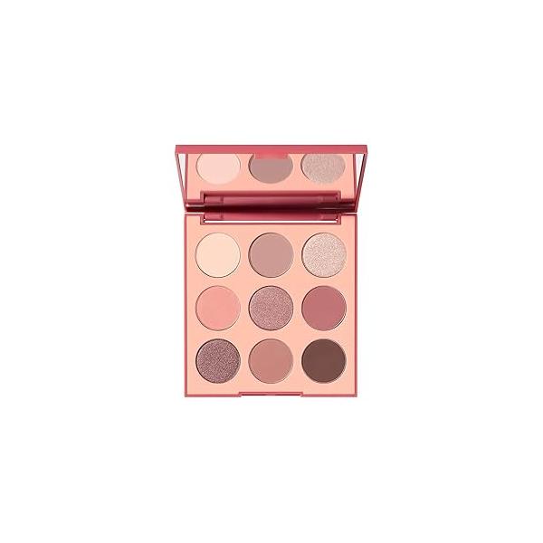 Morphe 9V Vintage Rose Artistry Palette - Mauve & Rose-Toned Makeup with Matte and Shimmer Finishes Highly Pigmented Eye a Blendable Buildable Formula (0.35 oz)