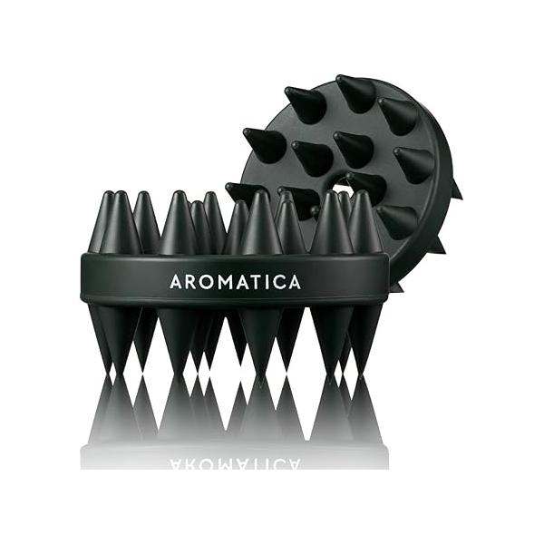 AROMATICA Dual Scalp Care Shampoo Brush - Retrieve Nourished Hair with Scaling and Deep Cleansing, Mothers Day Gifts