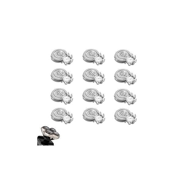 16 PACKS Head Shaver Replacement Heads Compatible with Skull Pitbull Gold PRO, Silver Palm, Platinum Electric Razor head for Superior Shaving