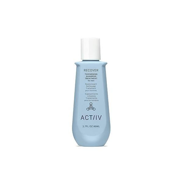 ACTIIV Recover Thickening Shampoo Treatment For Men | Supports the Appearance of Fuller, Healthier-Looking Hair, Scalp Health, Plant-Based, Color-Safe, Vegan,All Hair Types
