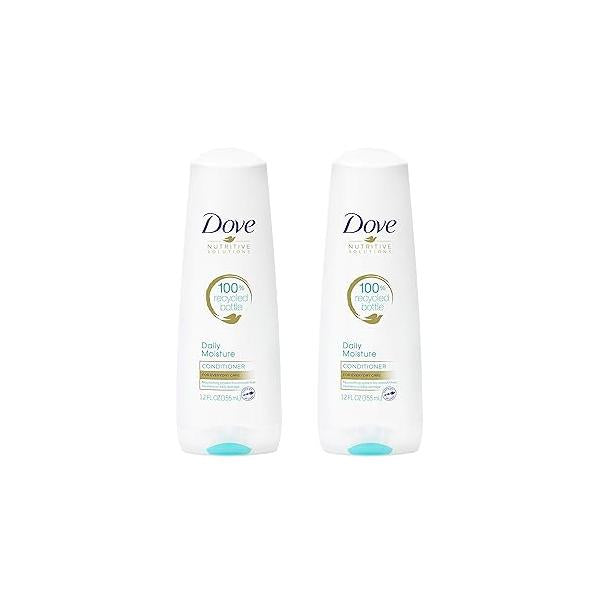 Dove Nutritive Solutions Moisturizing Conditioner for Normal to Dry Hair Daily Moisture Deep Detangles and Nourishes 12 oz