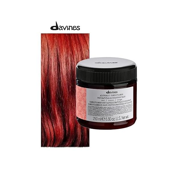 Davines Alchemic Conditioner, Color-Safe Nourishment To Illuminate And Enhance Color Treated Hair, Various Shades, 8.8 oz.