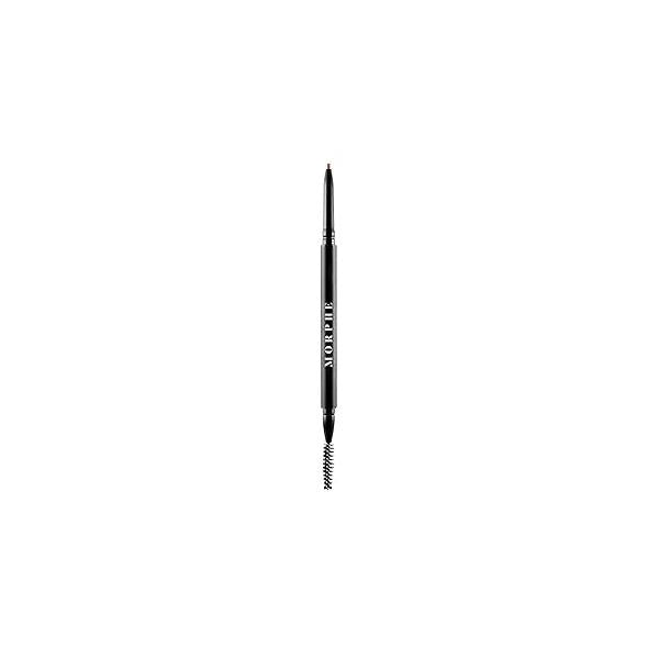 Morphe Micro Dual Eyebrow Pencil - Dual-Ended Brow Featuring a Retractable, Ultra-Precise, Pointed Tip Richly Pigmented, Smooth-Gliding, Long-Lasting Wax Formula Chocolate Mousse (0.003 oz)
