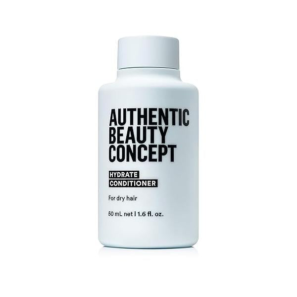 Authentic Beauty Concept Hydrate Conditioner | Normal To Dry or Curly Hair Adds Moisture & Shine Vegan Cruelty-free Silicone-free