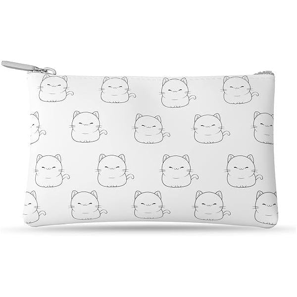 FERYES Silicone Makeup Brush Bag - Elegant Cosmetic Brushes Pouch with YKK Zipper, Travel Tools Organizer -Khaki