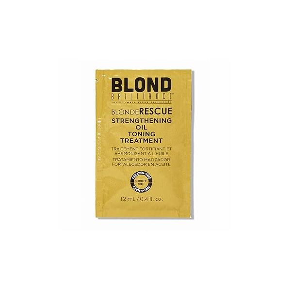 Blond Brilliance Strengthening Oil Toning Treatment