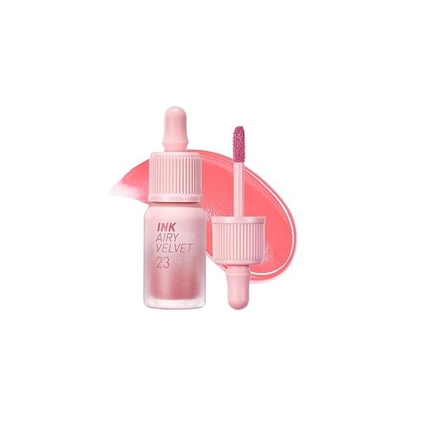 Peripera Ink Airy Velvet Lip Tint, Liquid (021 FLUFFY PEACH)