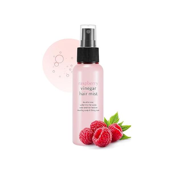 A'PIEU RASPBERRY VINEGAR HAIR MIST (3.55 fl oz) Scalp Hair Care Mist, Perfume, Frizz-free, Refreshing Floral Scent All Day, Non-sticky