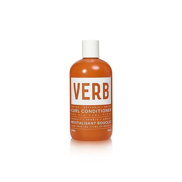 VERB Curl Conditioner - Soften, Define + Hydrate Frizz Control Retention Vegan, No Parabens or Harmful Sulfates