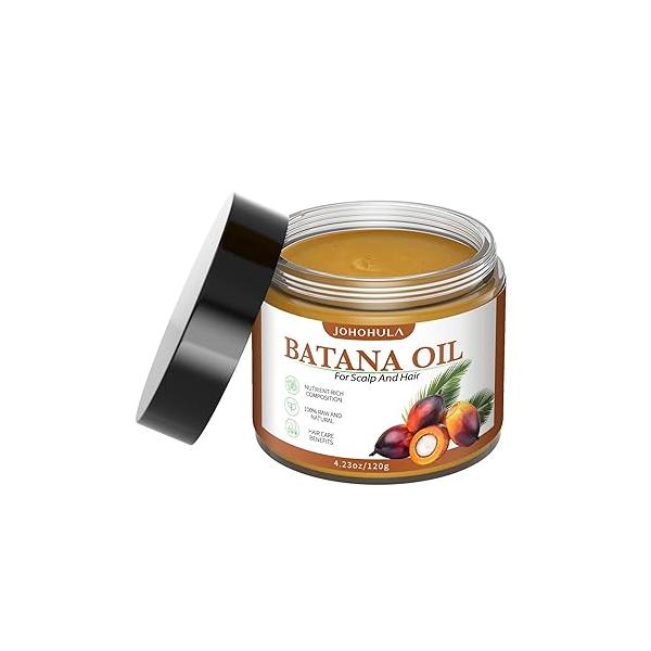 Pure Batana Oil for Hair Growth: Raw Loss Treatment Scalp Care Men Women