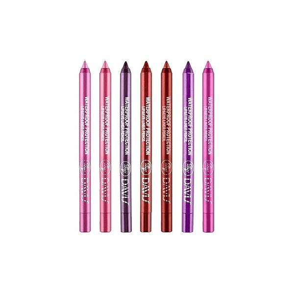 15 Colorful Eyeliner Pen Set, Shadow Pencil, Pearl Kit Metallic Glitter for Women Eye&Lip Liner Professional Eye Color Makeup Set(15PCS)