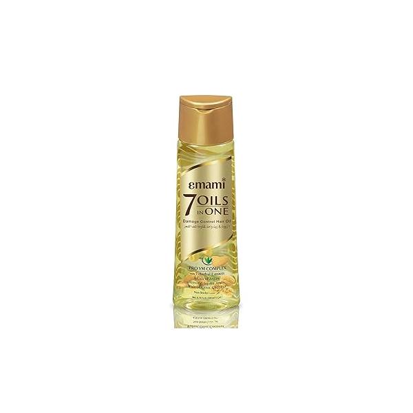 7-in-1 Hair Oil | Herbal Formula for Damage Control Non-Sticky & Lightweight Reduces Fall Dandruff Strengthens 6.76 Fl Oz (200ml)