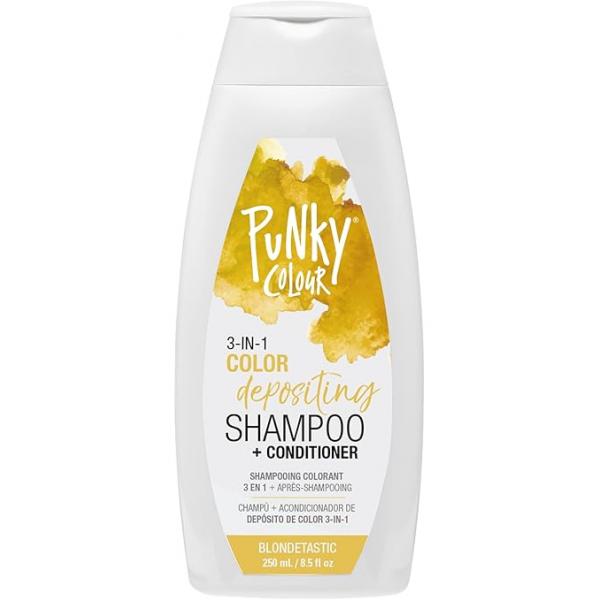 Punky Colour 3-in-1 Color Depositing Hair Cleanser & Conditioner, 8.5 fl oz. (Purpledacious)