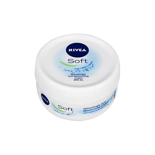 Nivea Soft Refreshingly Moisturizing Cream 200 Ml