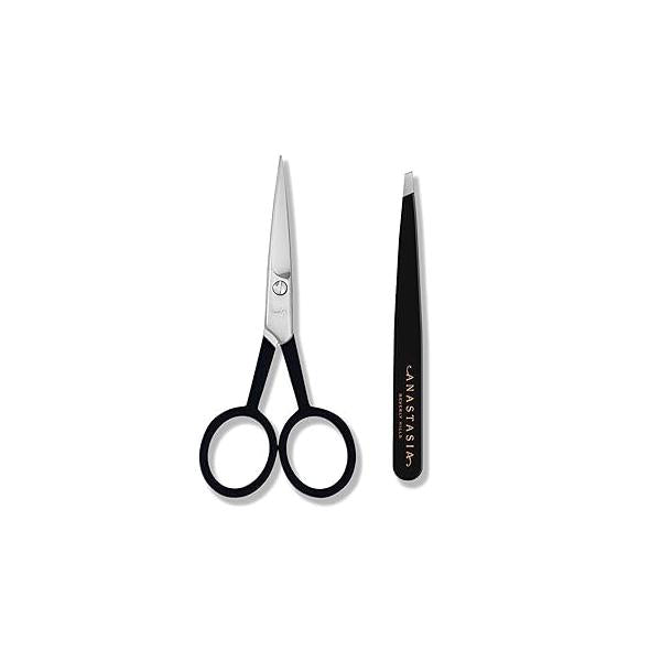 Anastasia Beverly Hills - Brow Tool Bundle (Precision Tweezers + Scissors)