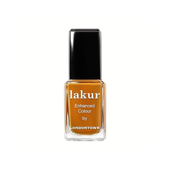 LONDONTOWN Muted Matte Clay Glossy Nail Polish, Savanna lakur, Vegan Chip-Resistant Long-Lasting Lacquer