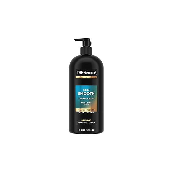 TRESemmé Smooth and Silky Shampoo with Pump, 39 oz