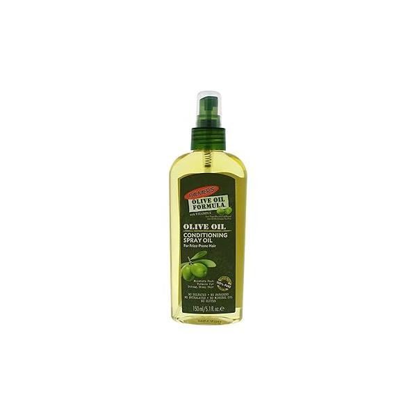 Palmer's Olive Oil Formula Hair Conditioning and Scalp Spray, Hydration Shine Therapy for Dry or Damaged Hair, Promotes Health, 5.1 Oz (Pack of 2)