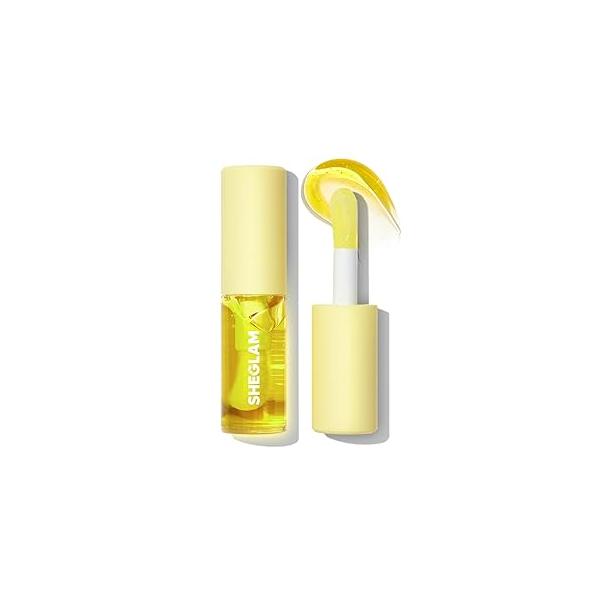 SHEGLAM Jelly Wow Hydrating Non-Sticky Lip Oil Moisturizing Plumping Gloss - Berry Involved