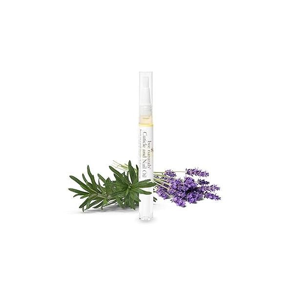 Bee Naturals Quick Fix Cuticle Oil Pen - Vitamin E Enriched Nail Revitalizer Soothe & Repair with Lavender Lemon Essence Ideal for On-the-Go Nourishment Travel-Sized Cruelty-free