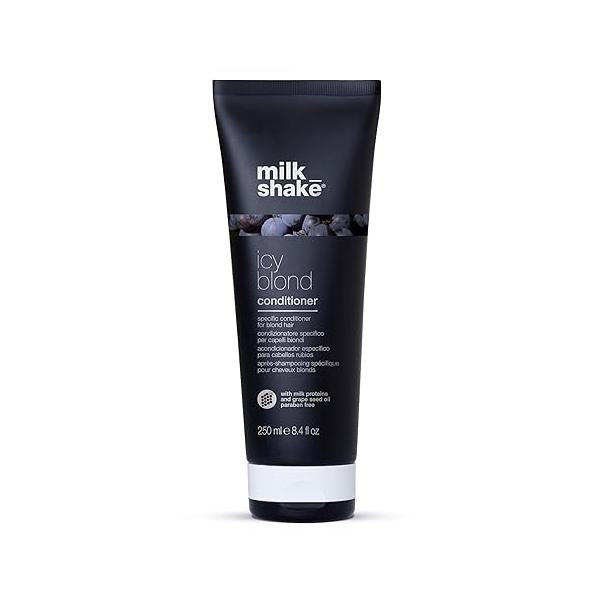 milk_shake Icy Blond Conditioner - Black Pigment Silver for Very Light and Platinum Hair