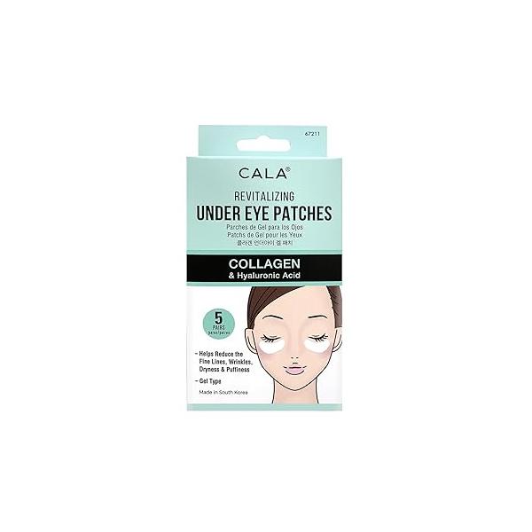 Cala REVITALIZING UNDER EYE PATCHES COLLAGEN AND HYALURONIC ACID