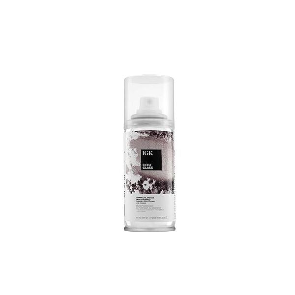 IGK FIRST CLASS ﻿Charcoal Detox Dry Shampoo for Oily Hair | Balances Oil + Soothes Scalp Volumizes Vegan Cruelty Free
