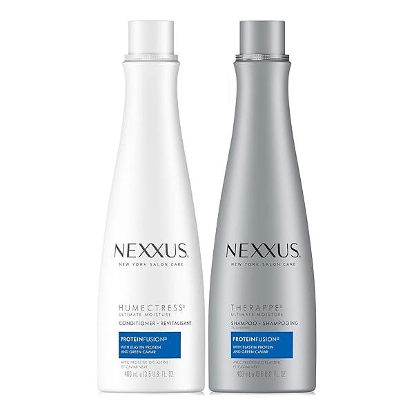 Nexxus Shampoo & Conditioner Combo Pack, Therappe Humectress, Caviar Complex, 13.5 Oz Each