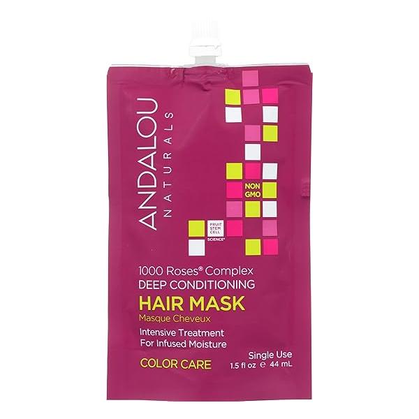 Andalou Naturals, 1000 Roses Hair Care Mask, 1.5 Fl Oz