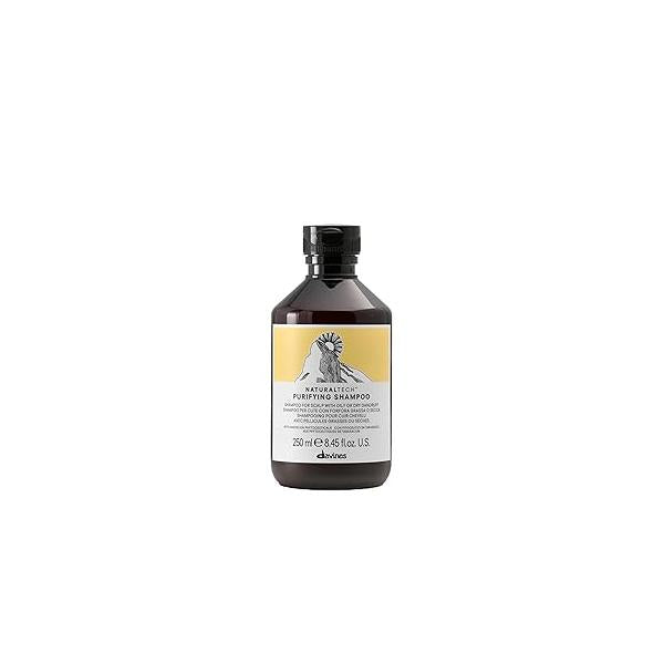Davines Naturaltech PURIFYING Shampoo, Anti-Dandruff Protection While Gently Cleansing And Clarifying, 8.45 fl. oz.