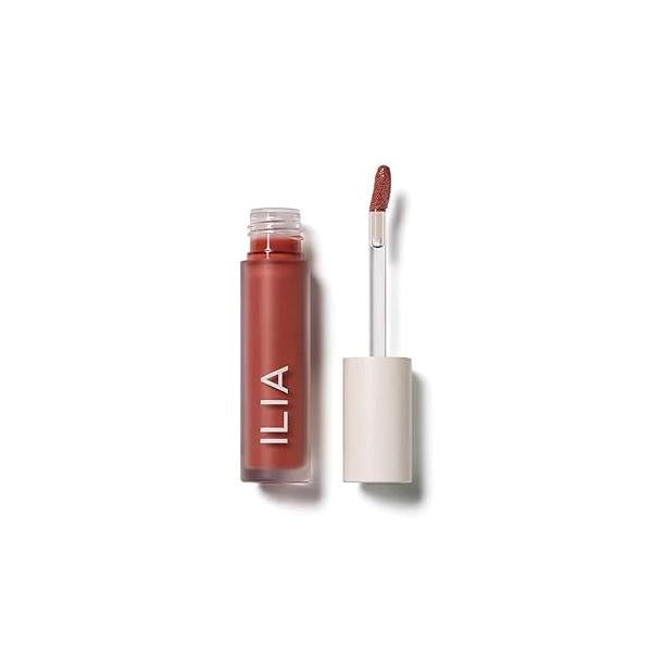 ILIA - Balmy Gloss Tinted Lip Oil | Smoothing Color, Never Sticky Hydrate, Plump + Moisturize with Hyaluronic Acid Vegan, Cruelty Gluten-Free (Only You, 0.14 fl oz 4.3 ml)