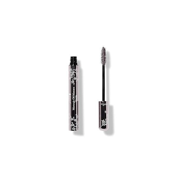 100% PURE Maracuja Oil Mascara Dramatic Intense Volume & Length Natural Fruit Pigmented Voluminous Eyelash Makeup No Clumping, Smudging or Flaking - Vegan, Blackberry Color 0.35 oz