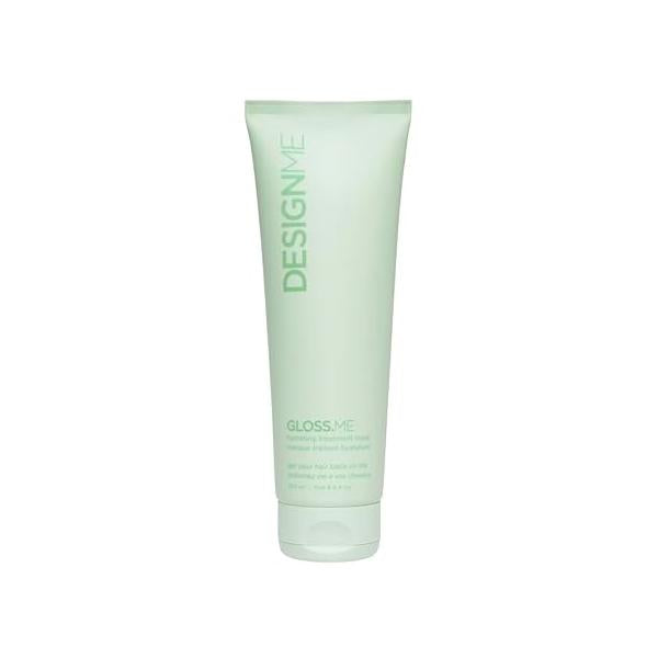 Design.Me GLOSS.ME Hydrating Treatment Mask | Deep Conditioning Hair for All Types Made With Argan Oil Frizz Control and Shine Dry, Damaged & Frizzy Color Safe