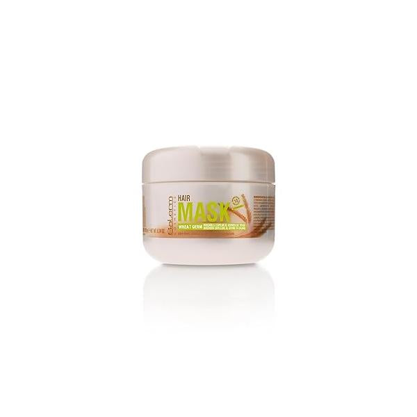 SALERM - Nourishing Hair Mask 6.74 Oz with Wheat Germ for Dry and Damaged Deep Hydration Shine Brightness Strengthening