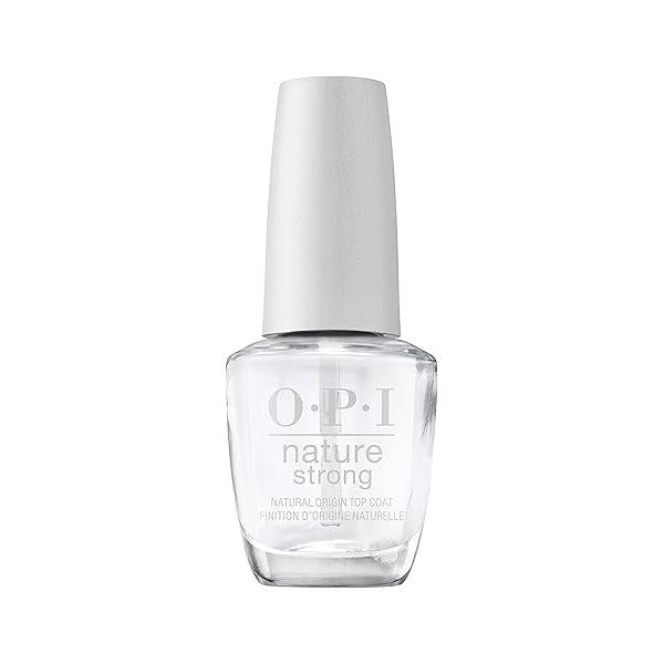 OPI Nature Strong Natural Origin Nail Polish | Clear Gel Like Eco-Friendly Base Coat & Top Plant Based, Vegan, Cruelty Free