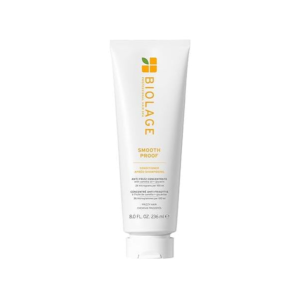 Biolage Smooth Proof Conditioner - Nourishes & Smooths Frizzy Hair, Detangles Manages, Infused with micro-dosed Camellia Oil Glycerin, Vegan Paraben-Free