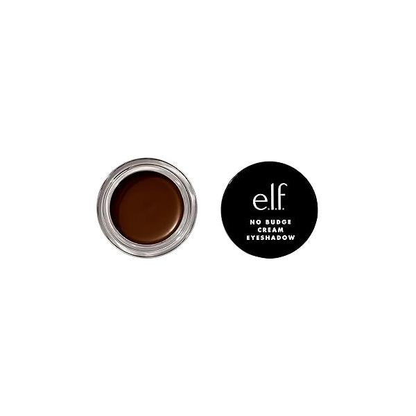 e.l.f. No Budge Cream Eyeshadow, 3-in-1 Primer & Liner With Crease-Resistant Color Stay-Put Power, Vegan Cruelty-Free, Sand Dune
