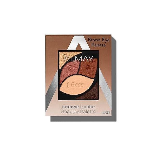 Almay Eyeshadow Palette, Longlasting Eye Makeup, Primer Enriched with Antioxidant Vitamin E, Hypoallergenic, 020 Blue Eyes, 0.1 Oz