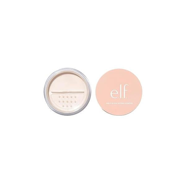 e.l.f. Halo Glow Soft Focus Setting Powder, Silky Powder For Creating Without Shine, Smooths Pores & Lines, Medium