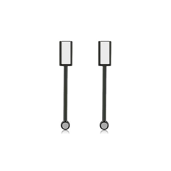 2Pcs Black Double-head Magnet Stick Magic for 3D Magnetic Cat Eye Gel Nail Art Manicure Tool, Foot, Hand and Care