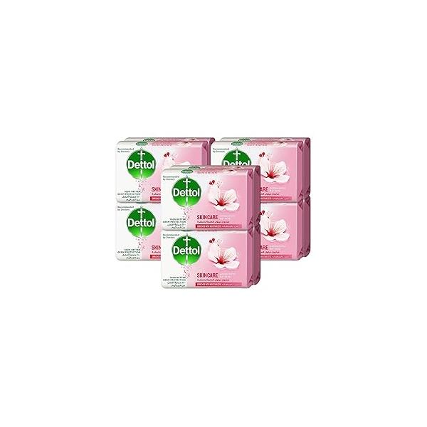 Dettol Anti-Bacterial Bar Soap, Skincare, 110 Gr / 3.88 Oz (Pack of 12)