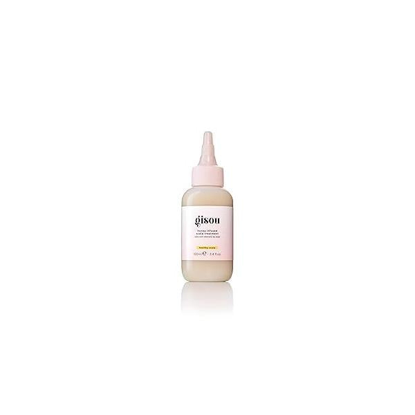 Gisou Honey Infused Scalp Treatment, Intensive Leave-On Treatment with Mirsalehi for Deep and Hair Revitalizing, Helps Repair Rebalance (3.4 fl oz)