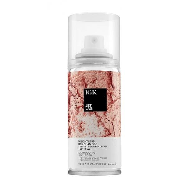 IGK JET LAG Invisible Dry Shampoo | Weightless + Refresh Style Vegan Cruelty Free