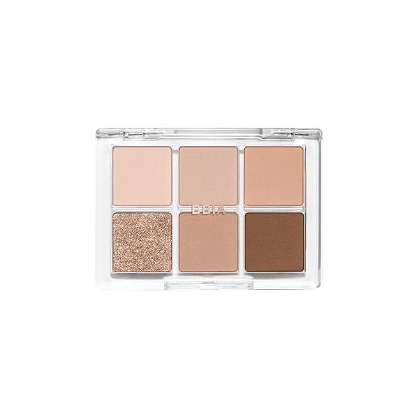 BBIA Ready To Wear Eye Palette - Ultimate Eyeshadow Blendable & Buildable Shade Soft Texture Shimmer Finish Gorgeous Pearls Daily Shadow Colors Vegan Korean Makeup (01 NUDE BLUSH)